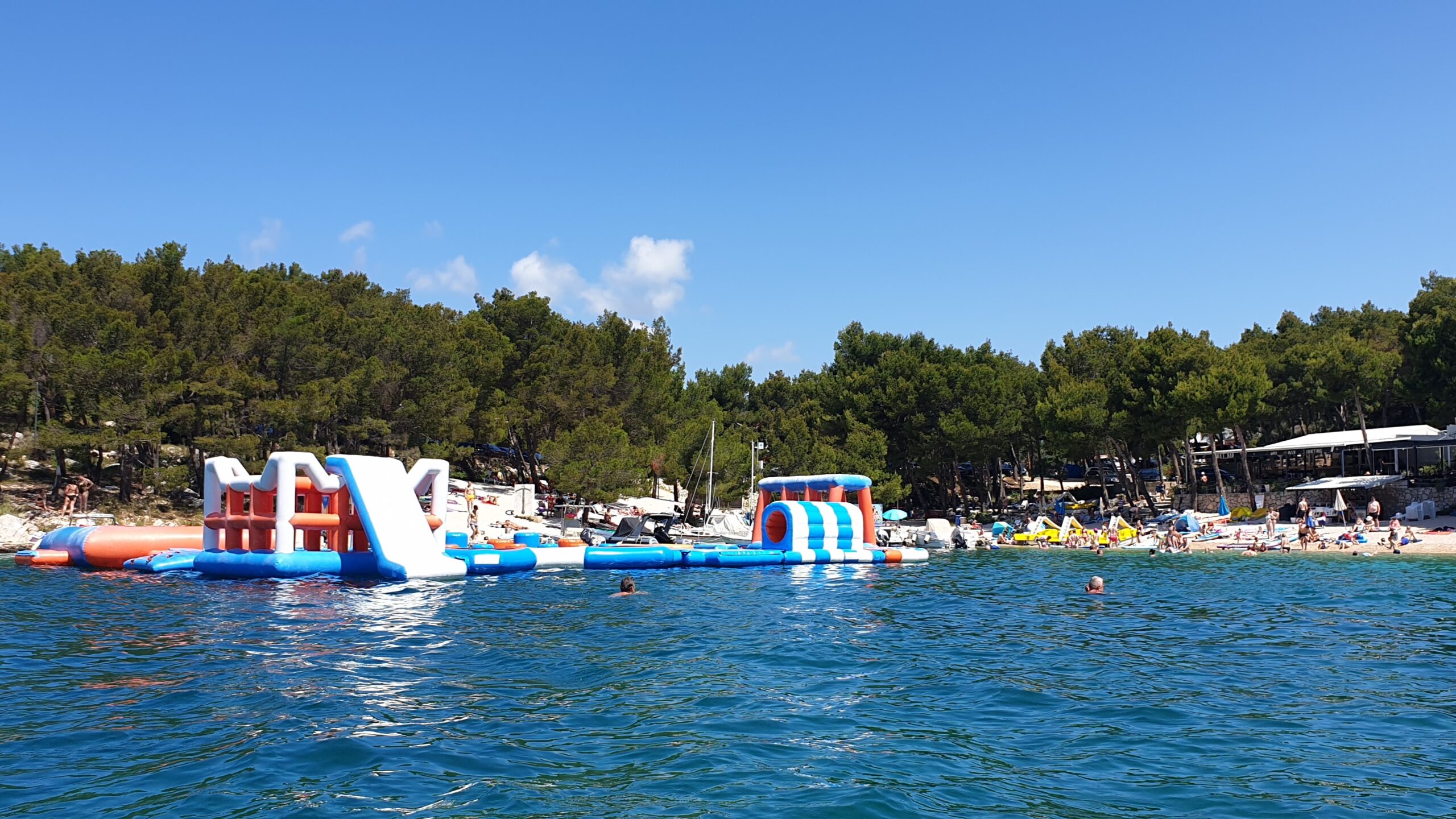 Floating water park Floating water park